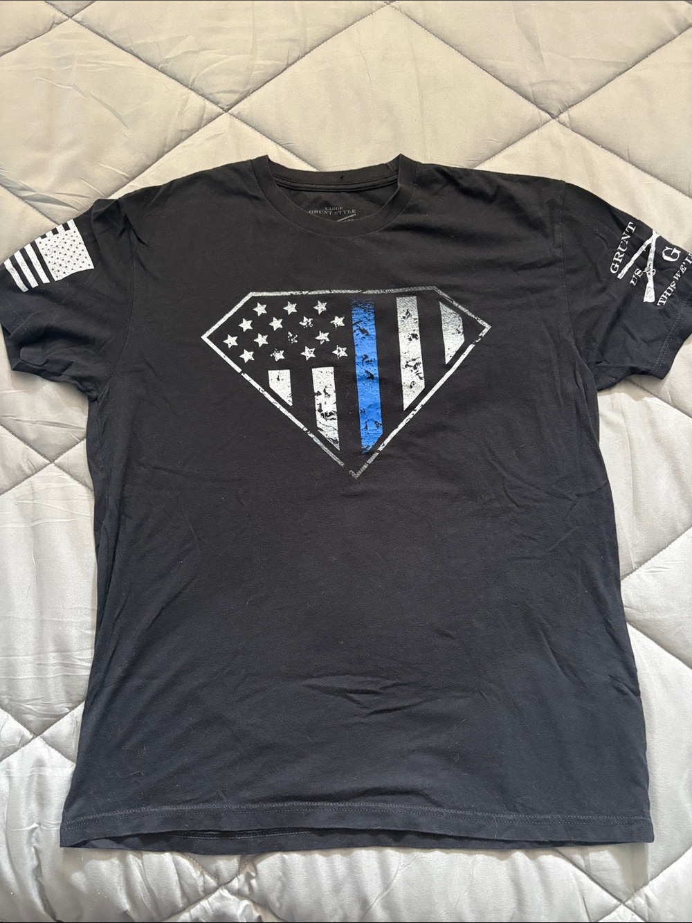 Grunt Style Blue Line Tee